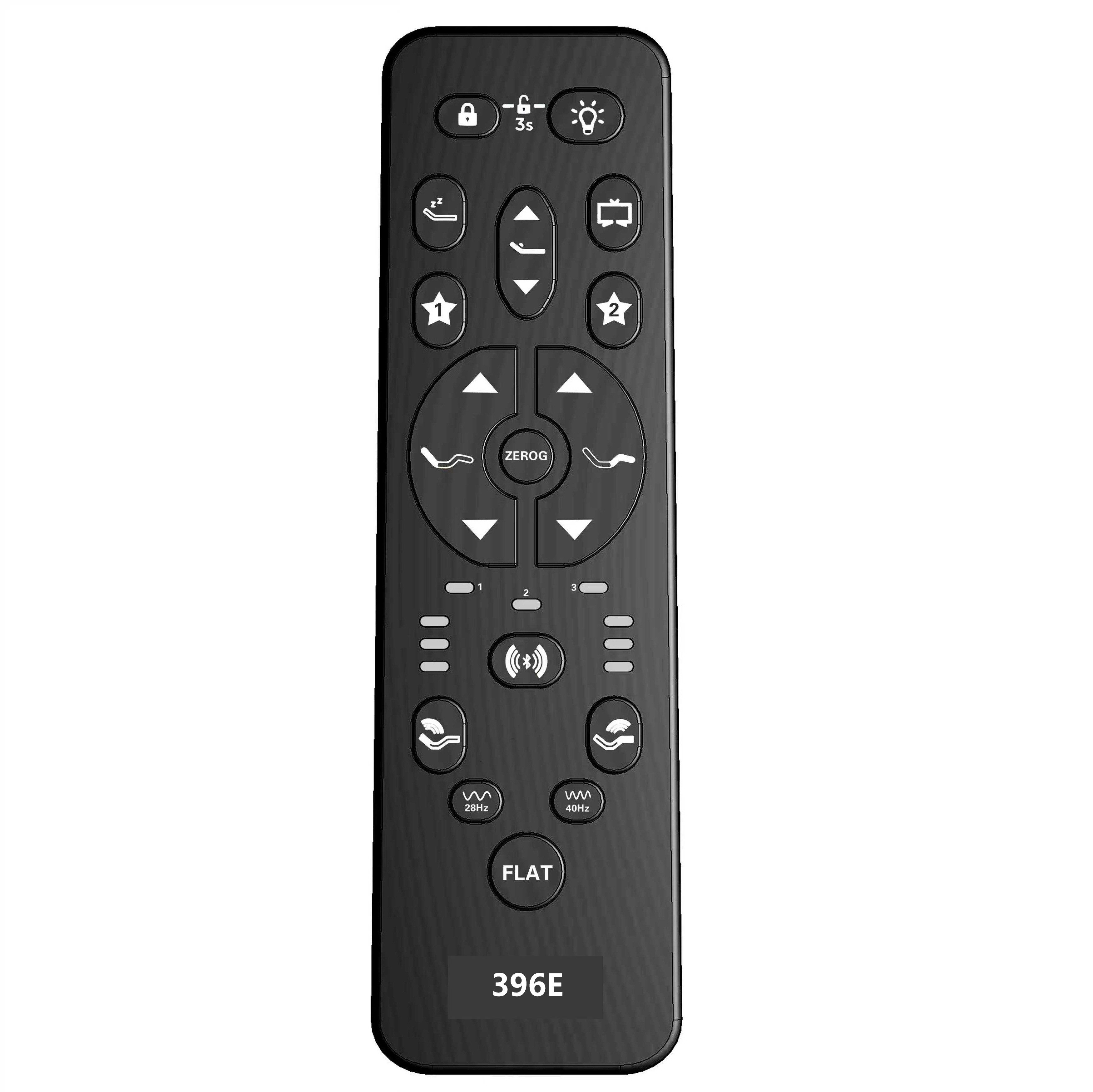 for RF396E remote of Sealy Tumpur Ergo adjustable bed